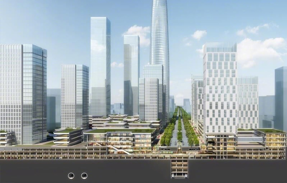 南京江北新区中心区地下空间一期项目工程