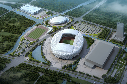 绍兴县体育中心工程（2014-2015年度鲁班奖工程）